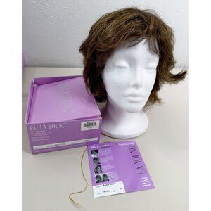 Paula Young Beth A5018 Short Brown Wig-Made In Japan-NWT